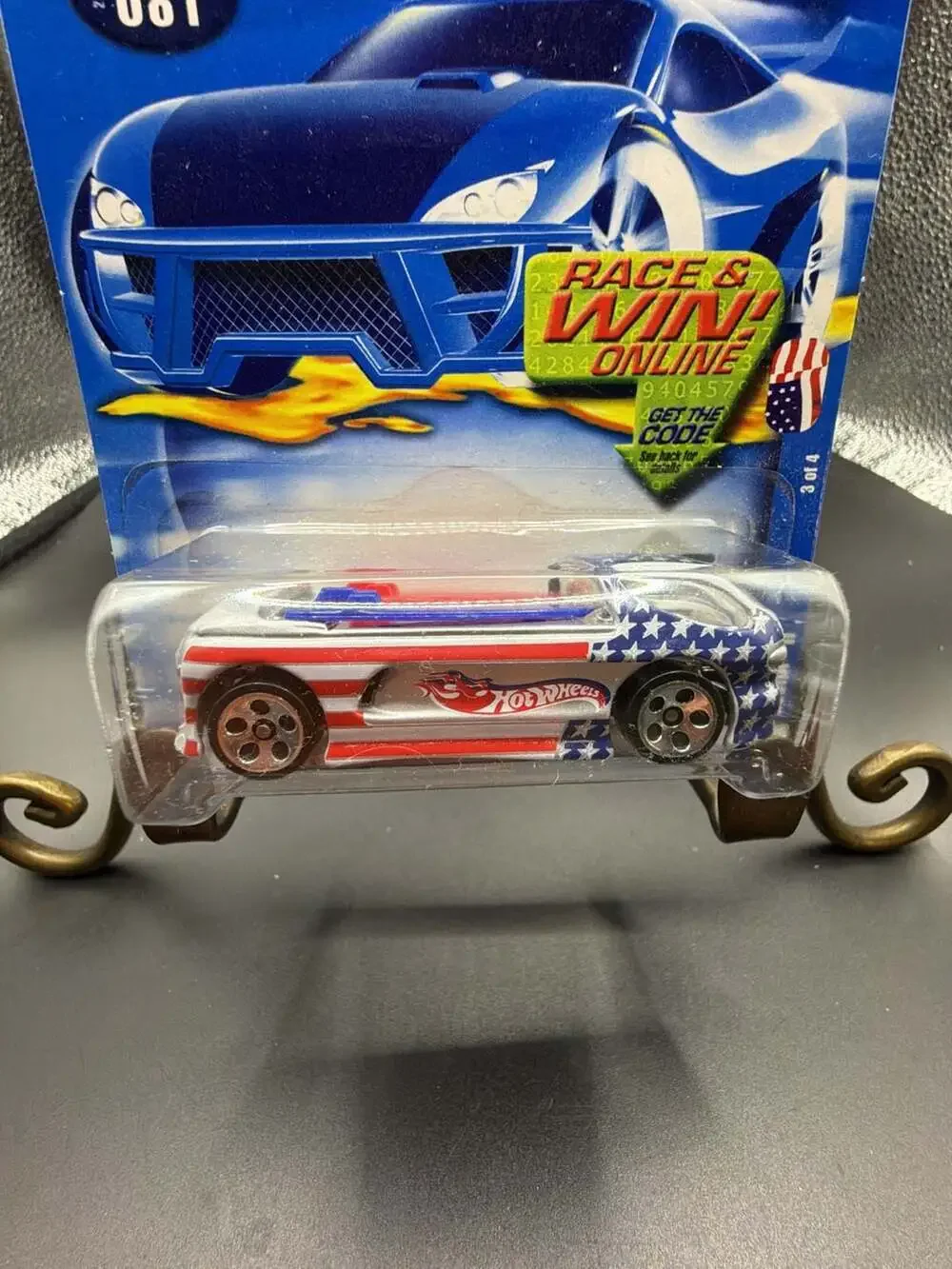 2002 Hot Wheels Star-Spangled Series Deora II #081 Die-Cast Car